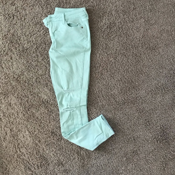 Old Navy Denim - Old Navy, mid rise, distressed, rockstar jeans